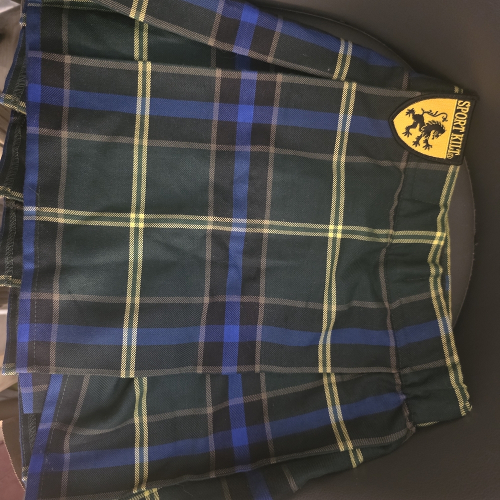 Blue and Yellow Sport Kilt